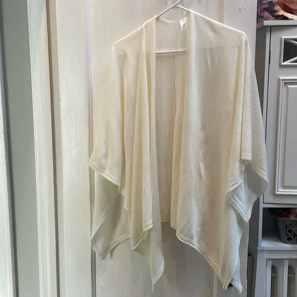 Gorgeous cream colored shawl or scarf - Picture 1 of 2